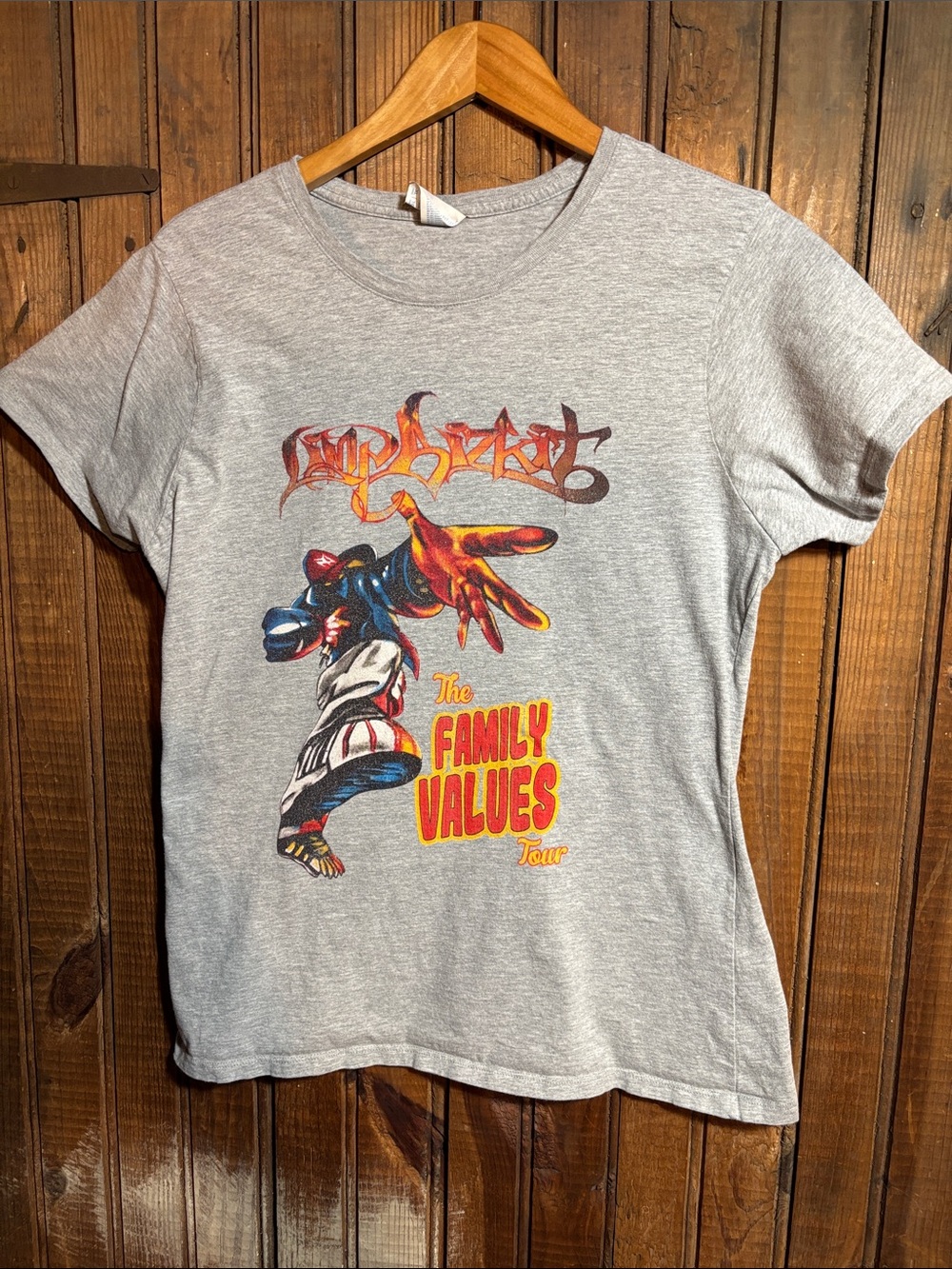Gray Limp Bizkit Graphic Tee - 'The Family Values tour’